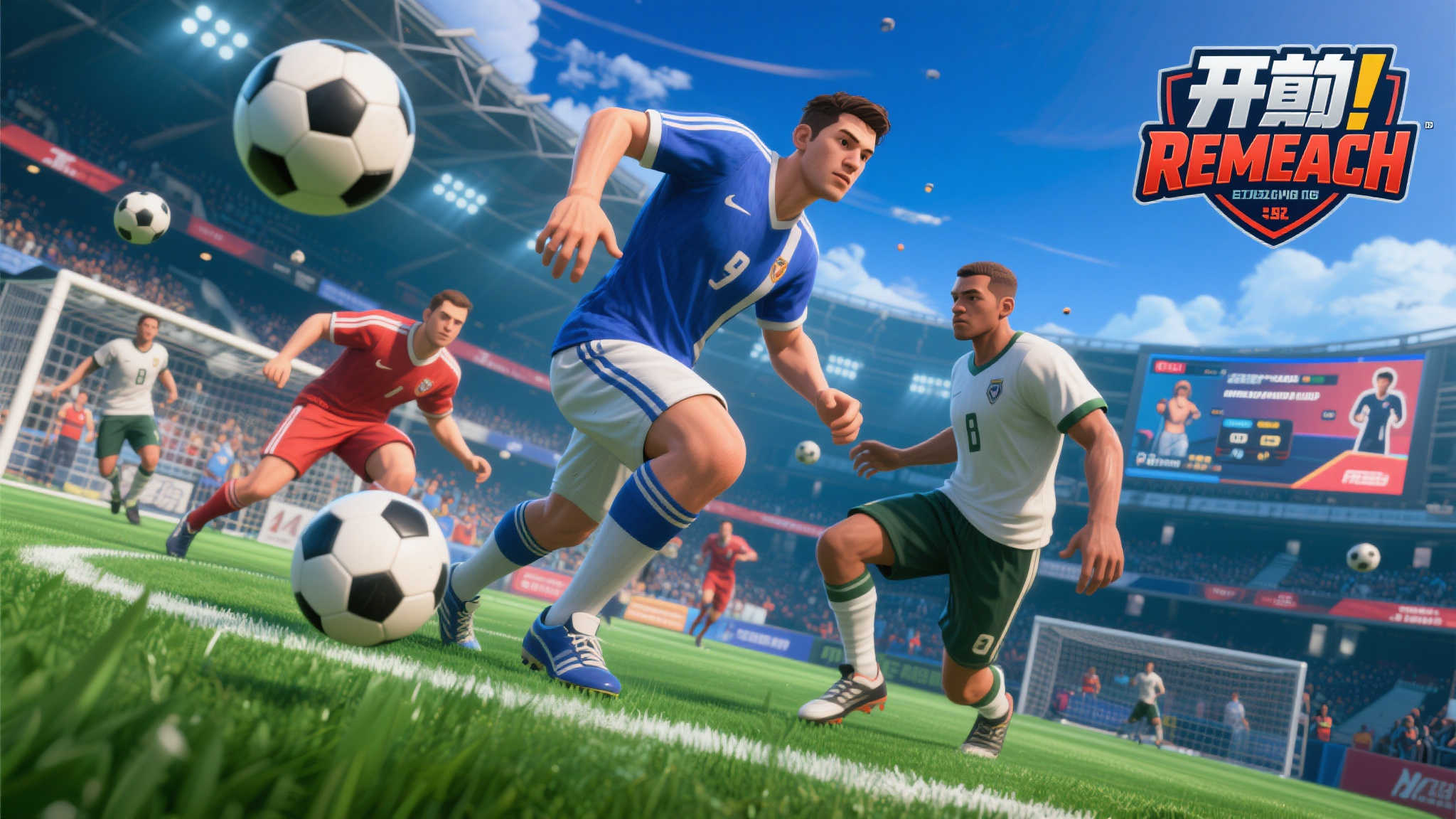 《开球！REMATCH》首日玩家破百万，热度狂飙！