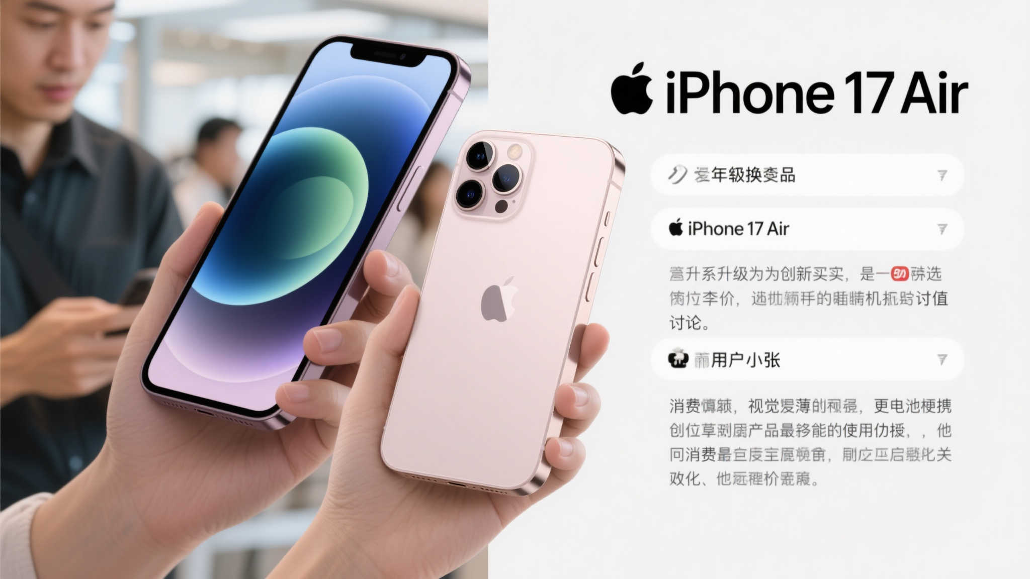 iPhone 17系列价格再涨！超薄iPhone 17 Air售价惊艳亮相