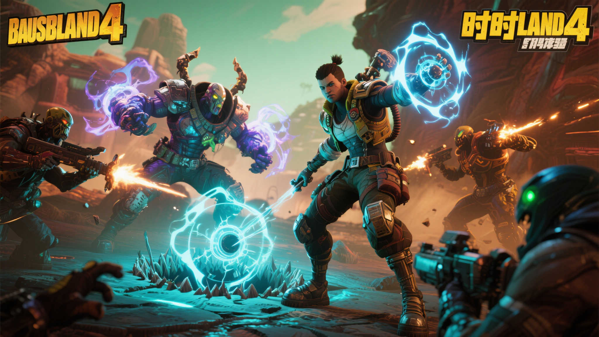 《无主之地4》全新角色揭秘！时间尊者主宰战场