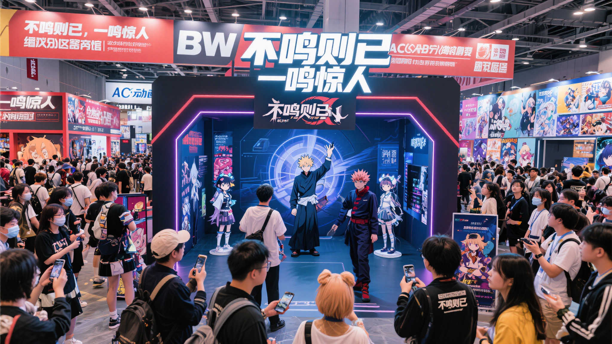 BW2025观展人数突破40万,涨幅60%刷新亚洲二次元盛会纪录 BW2025观展人数突破40万,涨幅60%刷新亚洲二次元盛会纪录