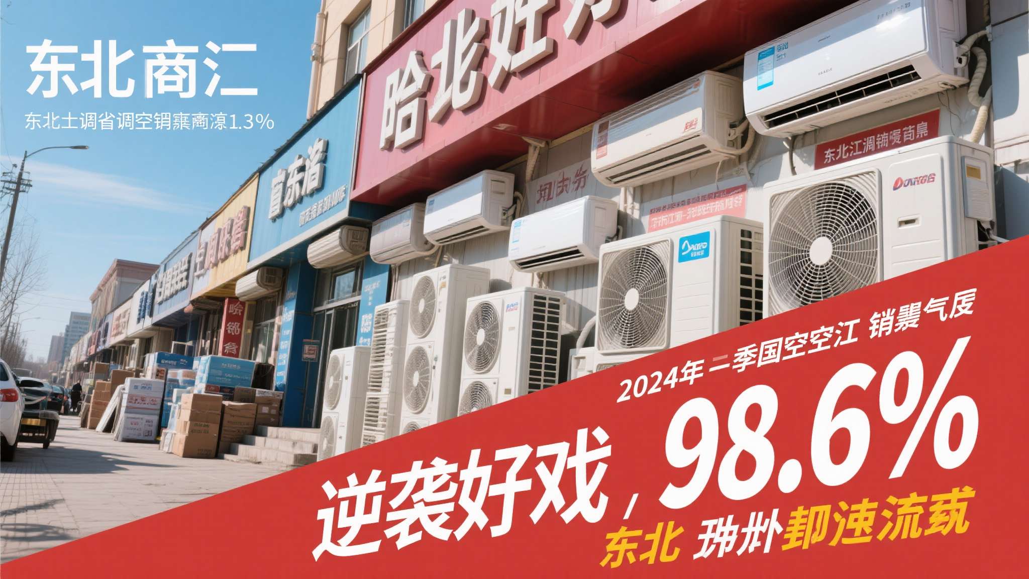 全国空调一季度销量跌13%！但黑龙江却逆势暴涨98.4%
